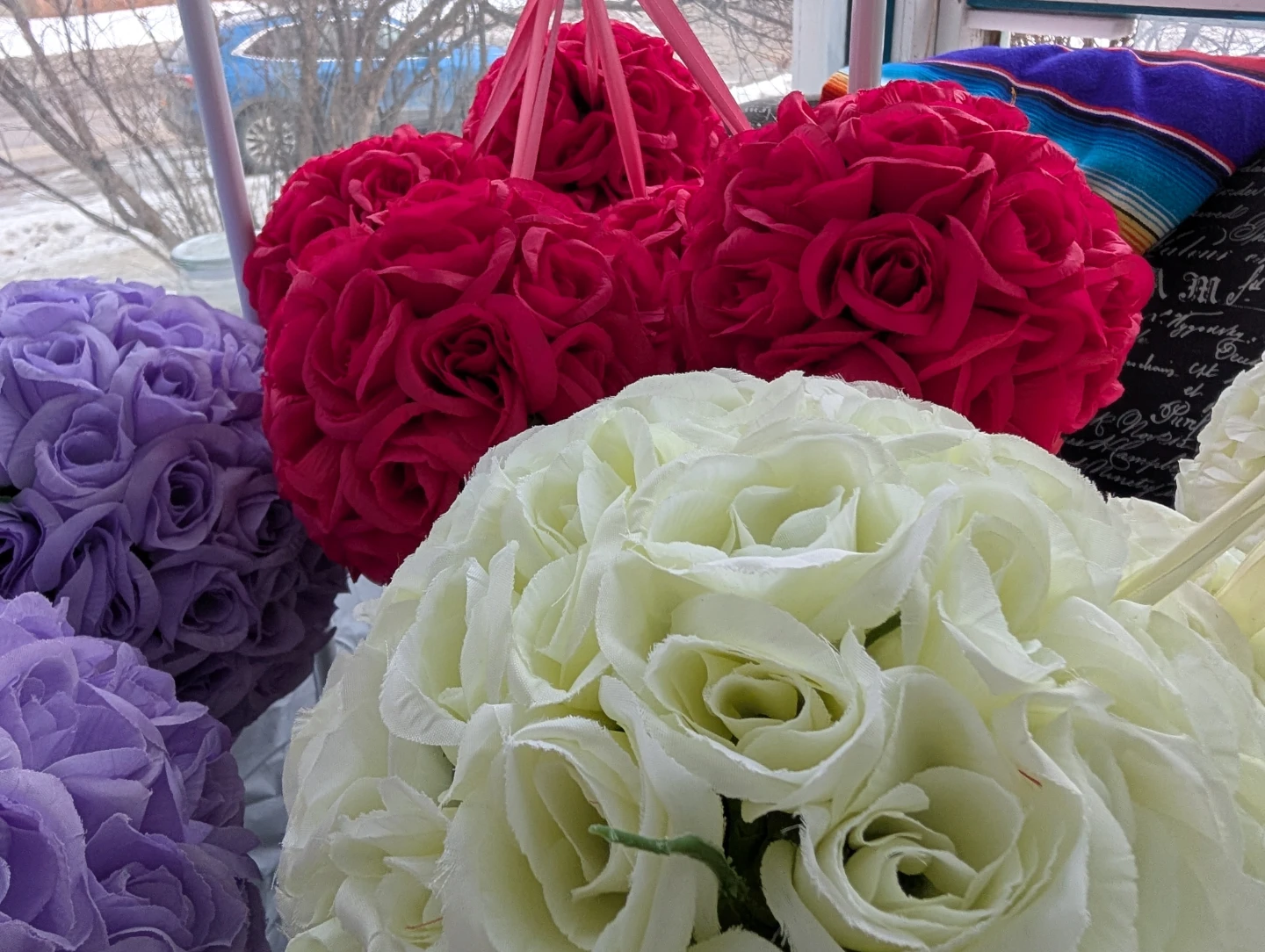 Floral Kissing Balls - Rose Balls - photo 5