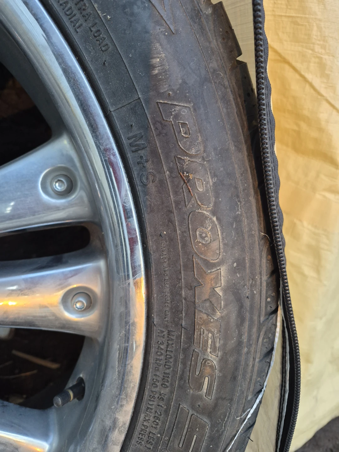 Set of 4 22 inch wheels