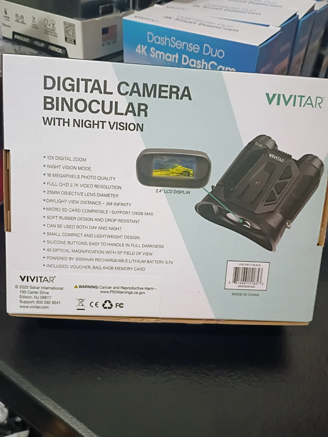 Vivitar Digital Camera Binocular with Night Vision - photo 2