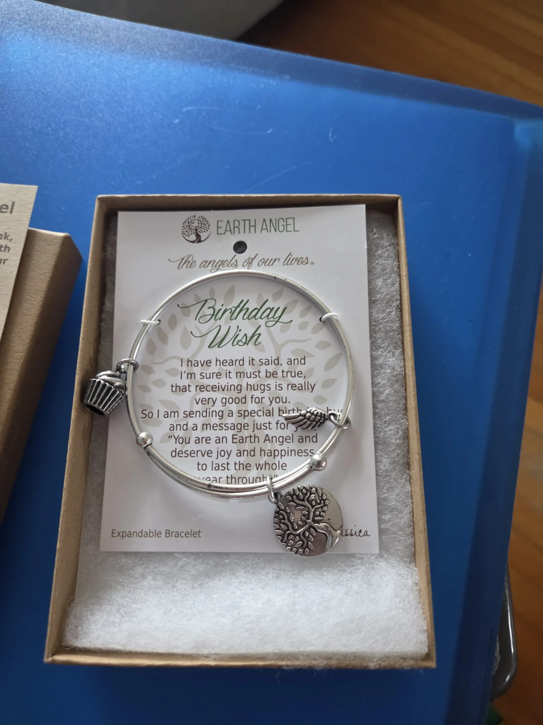 Earth Angel Expandable Bracelet - Birthday Wish - photo 2