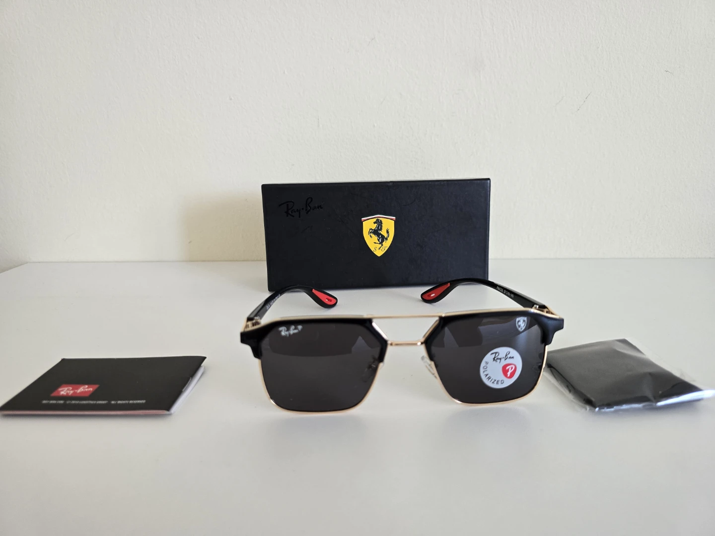 Ray-Ban Ferrari Edition Polarized Sunglasses - photo 4