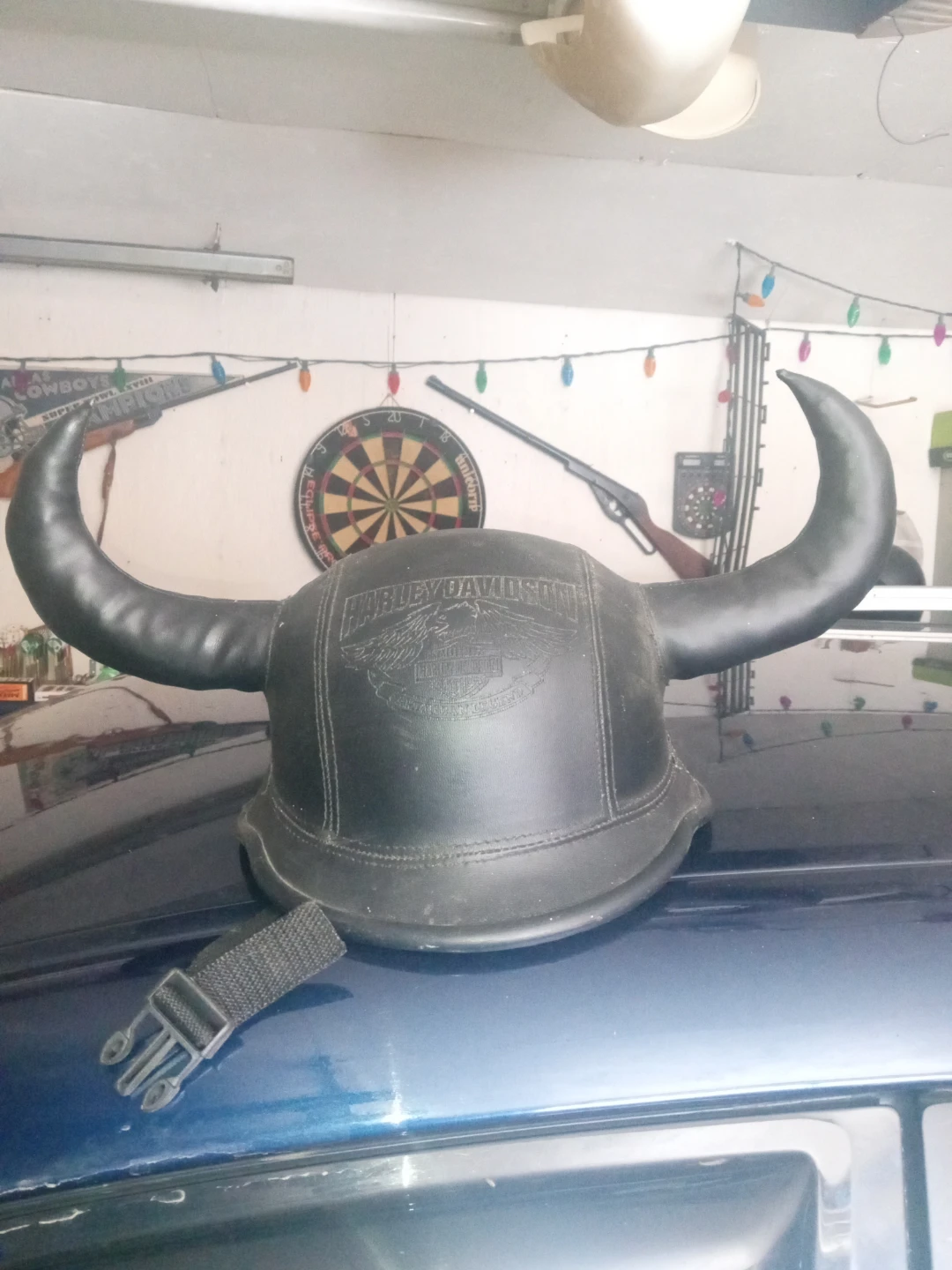 Harley-Davidson Viking Helmet with Horns - photo 2