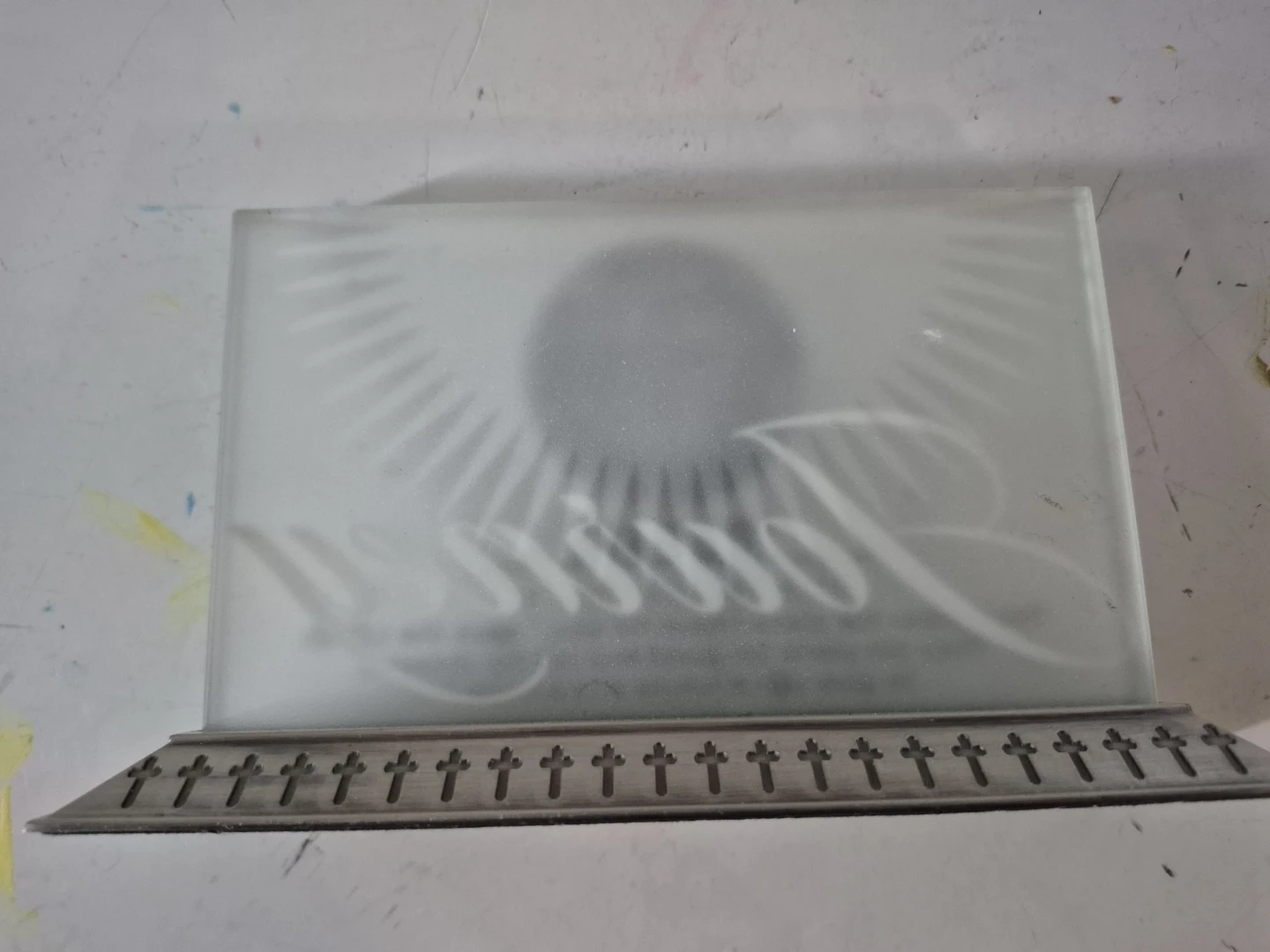 Lighthouse Christian Products "Journey" Glass Plaque - photo 2