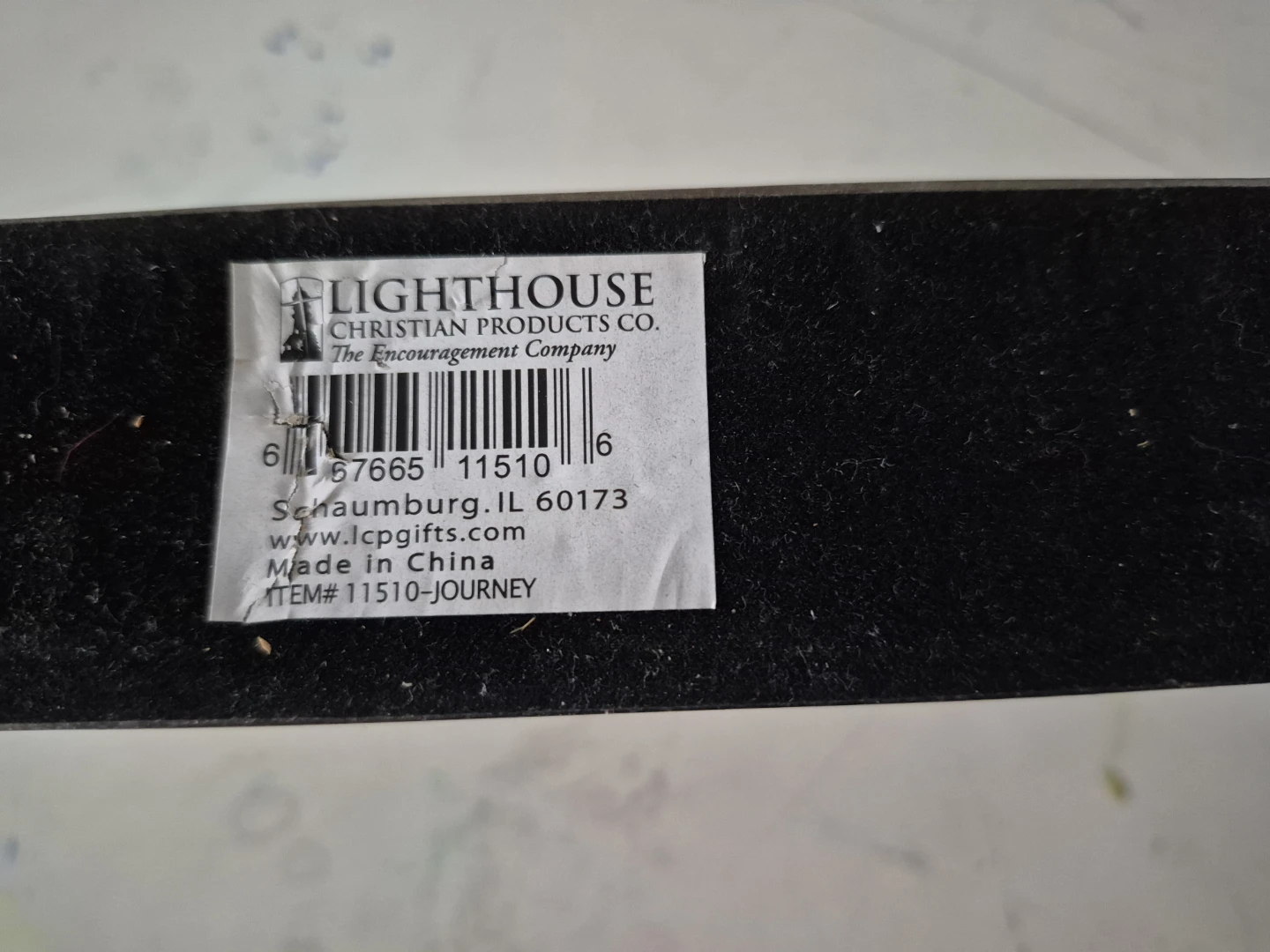 Lighthouse Christian Products "Journey" Glass Plaque - photo 3