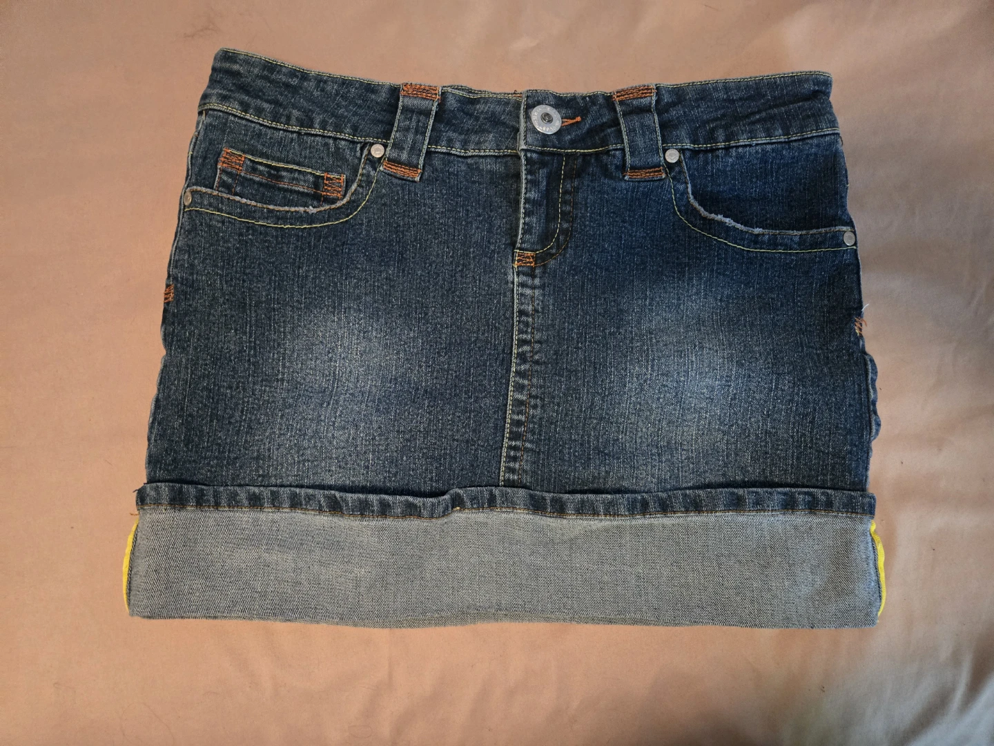 First Kiss Denim Mini Skirt Size 11
