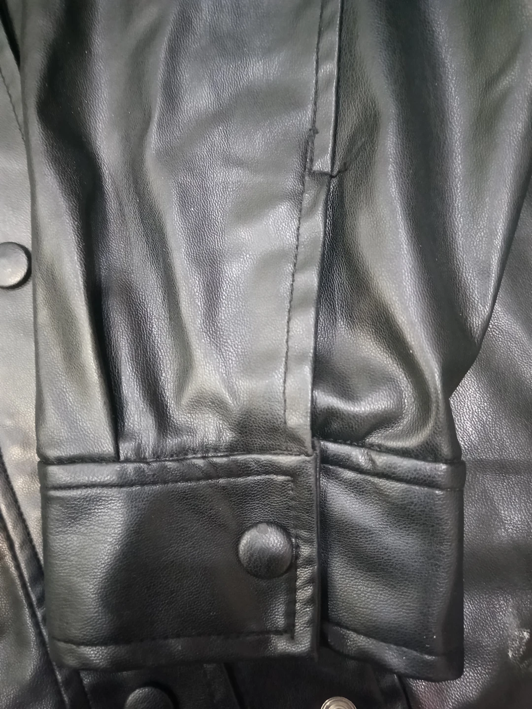 Zara Faux Leather Jacket - photo 2
