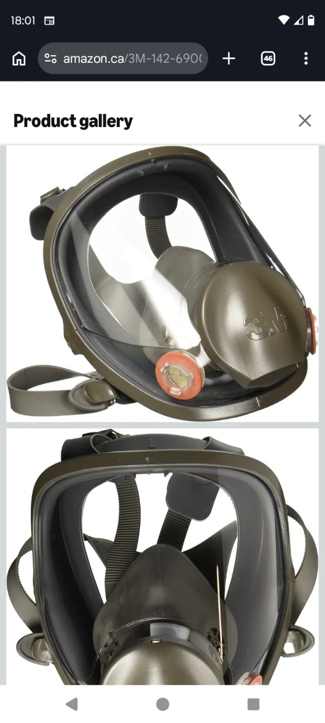 3M respirator mask and filters