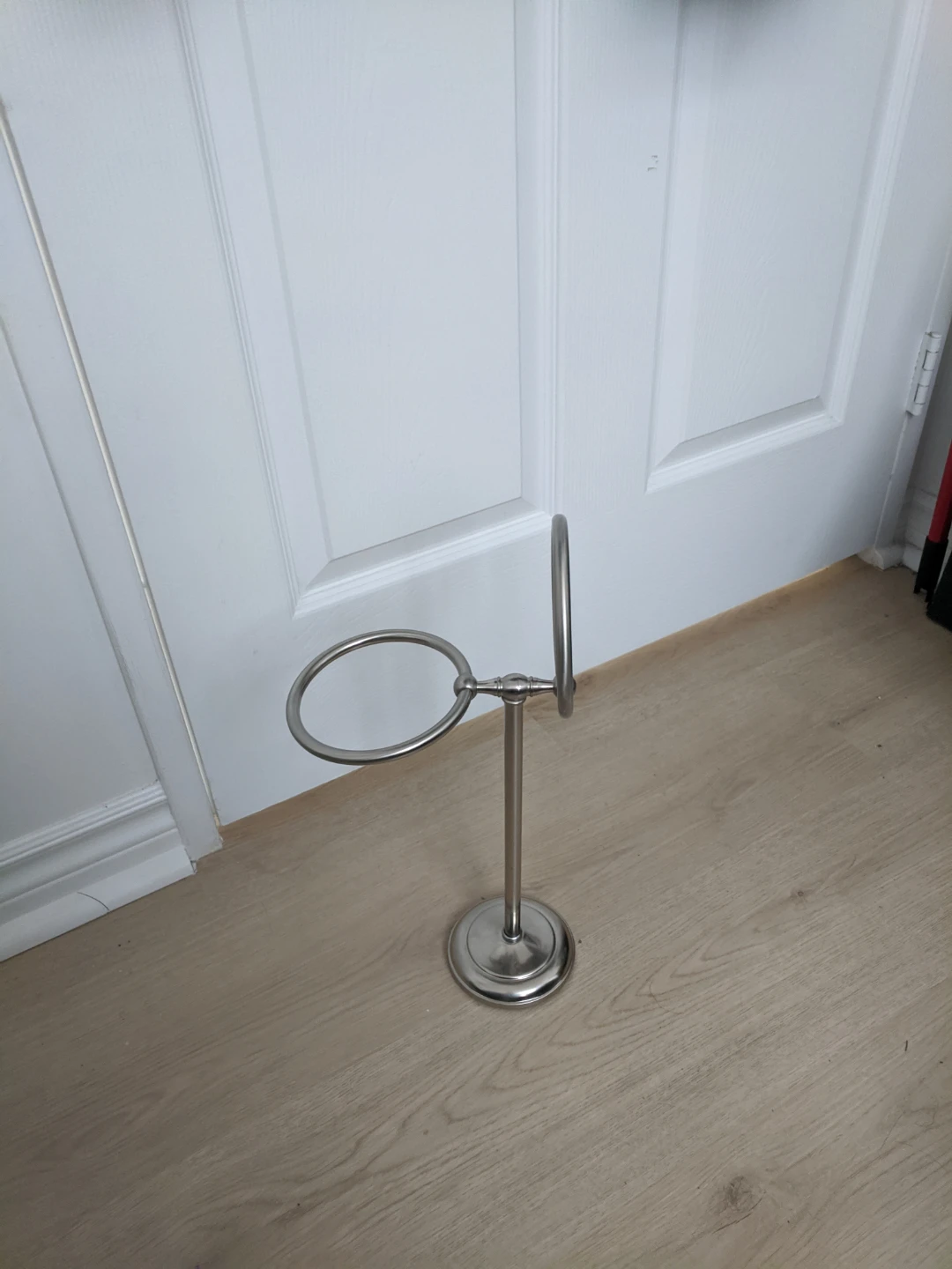 Metal Double Ring Tabletop Napkin Holder Stand - photo 3