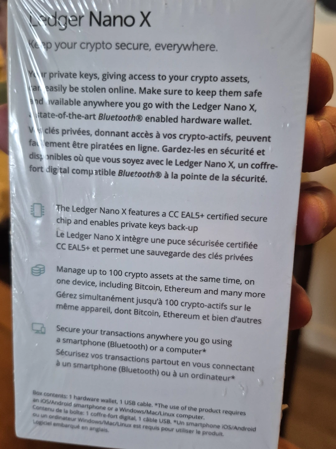 Ledger Nano X Crypto Hardware Wallet - photo 2