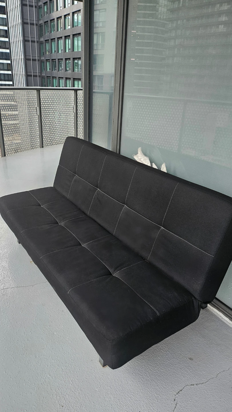 IKEA BALKARP Sleeper Sofa, Vissle Gray - Moving sale