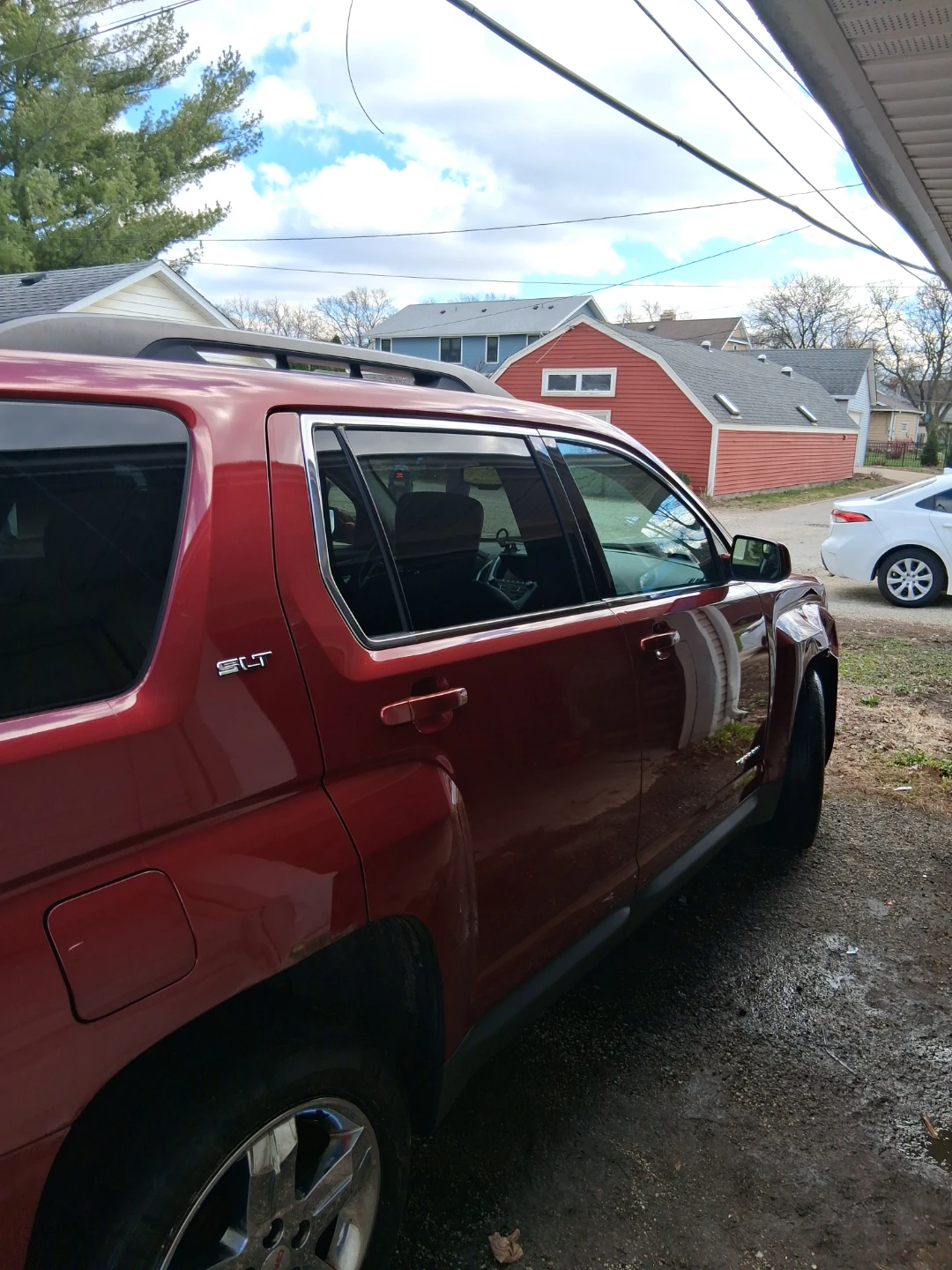 Red 2012 GMC Terrain SLT SUV - photo 3