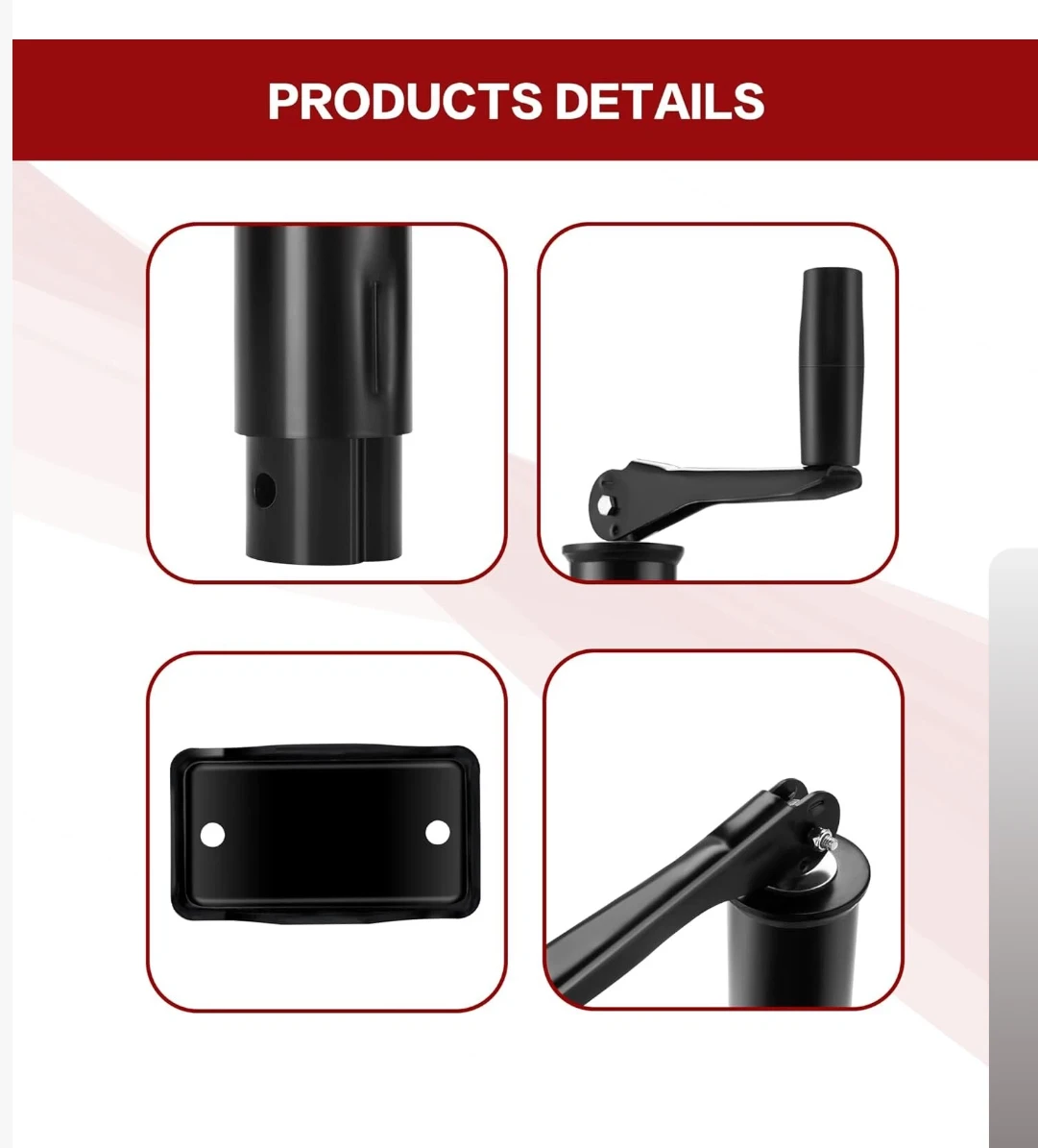 TYT 5000 lbs A-Frame Trailer Jack - photo 3