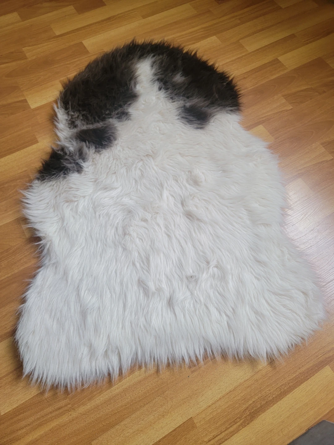 White Fur Rug