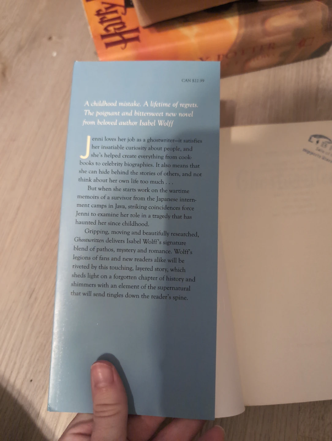 Ghostwritten by Isabel Wolff - Novel - photo 2