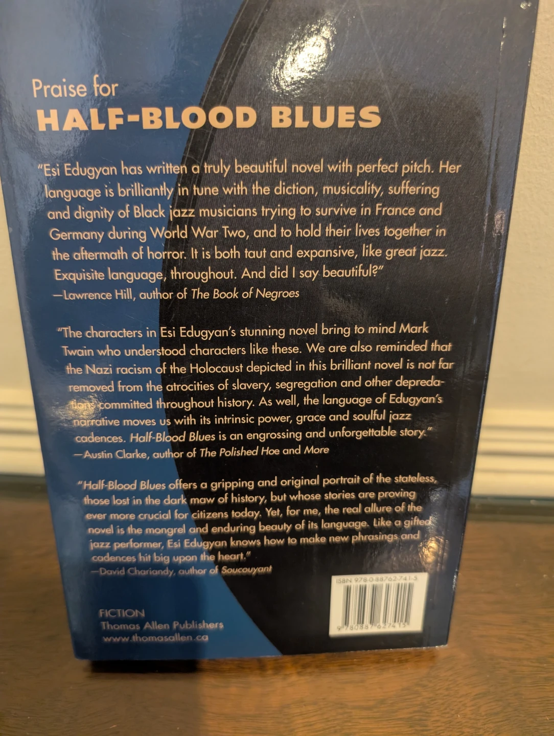 Half-Blood Blues by Esi Edugyan Novel - photo 4