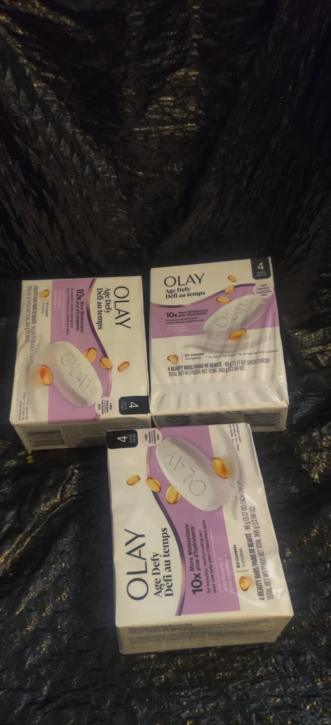 Olay Age Defy Beauty Bars (3 pack x 4 bars each
