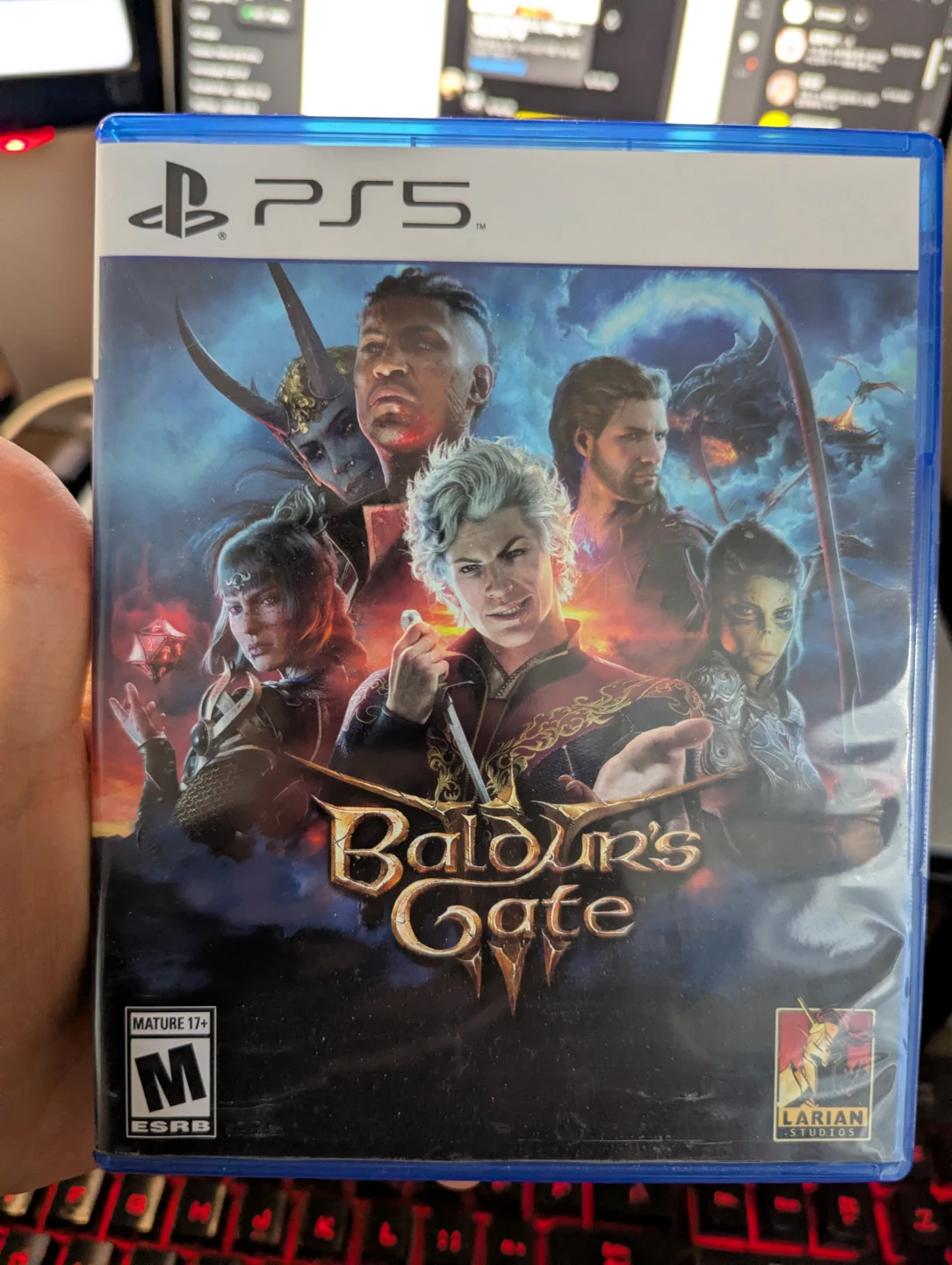 Baldur's Gate 3 PS5 (NA version. No censorship)