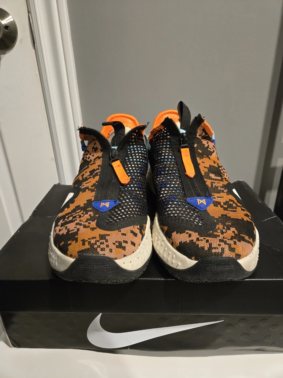 Nike PG 4 "Digi-Camo" Basketball Shoes - Size 10.5 - photo 5