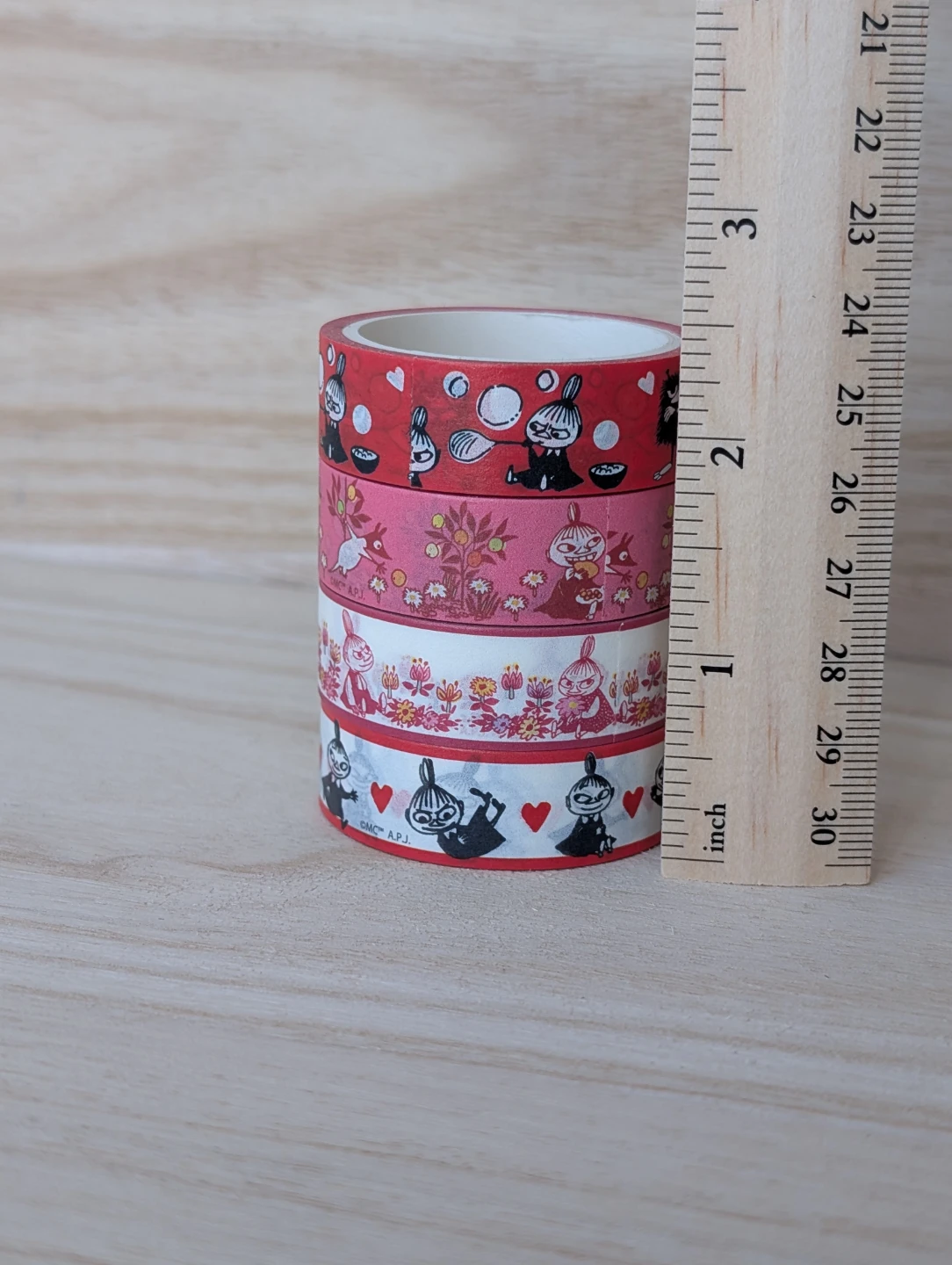 Little My Moomin Washi Tape ( new, never used) 1 roll - photo 2