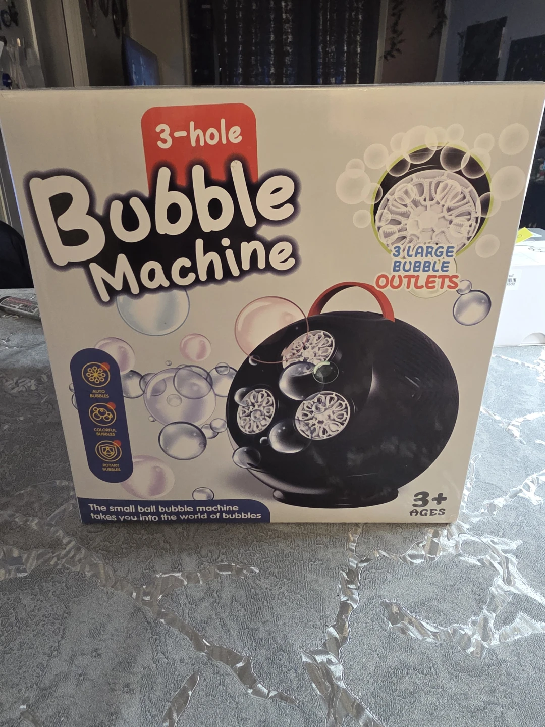 Bubble machine 3 holes