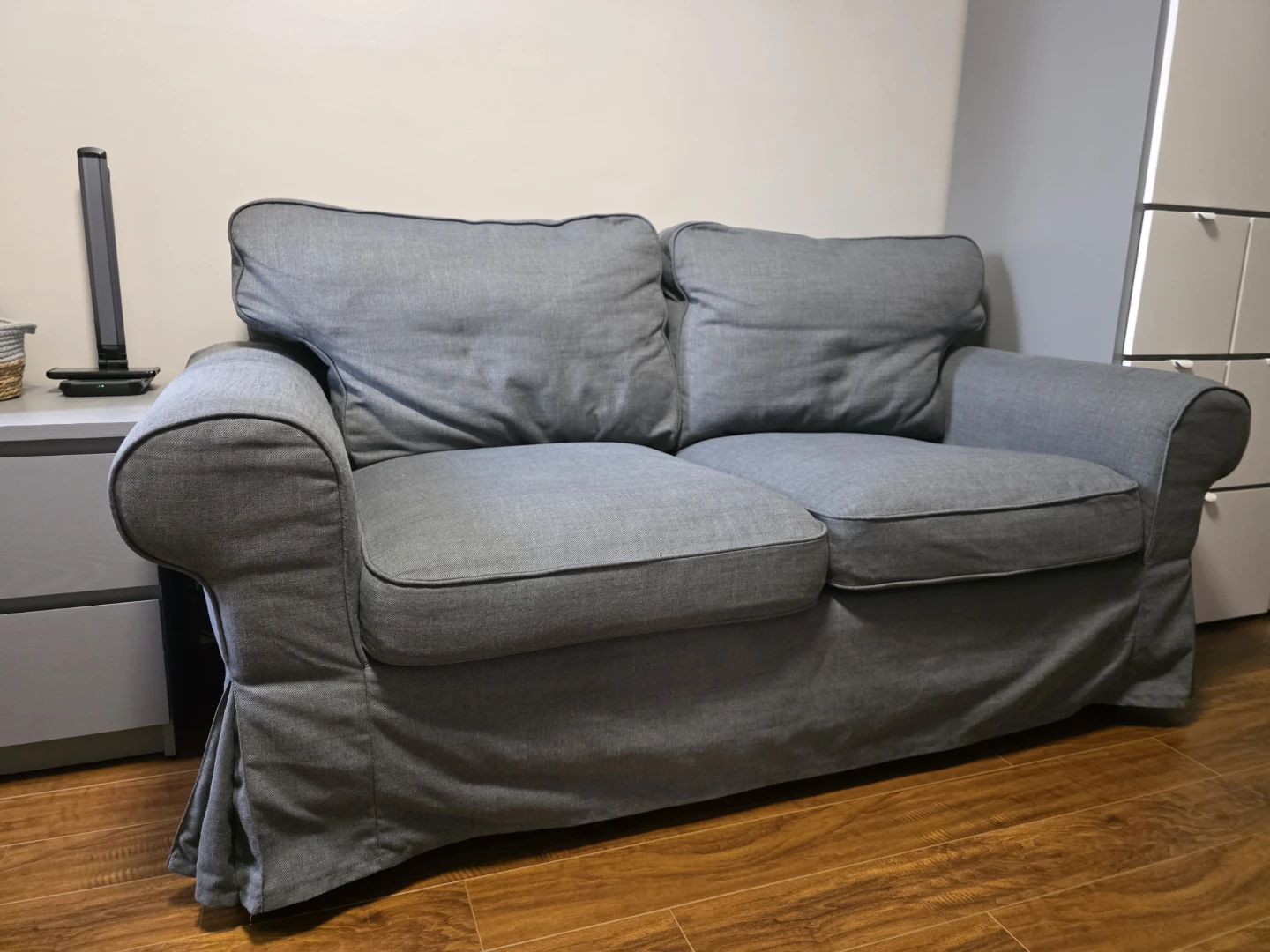 IKEA UPLAND Loveseat Hakebo Dark Gray