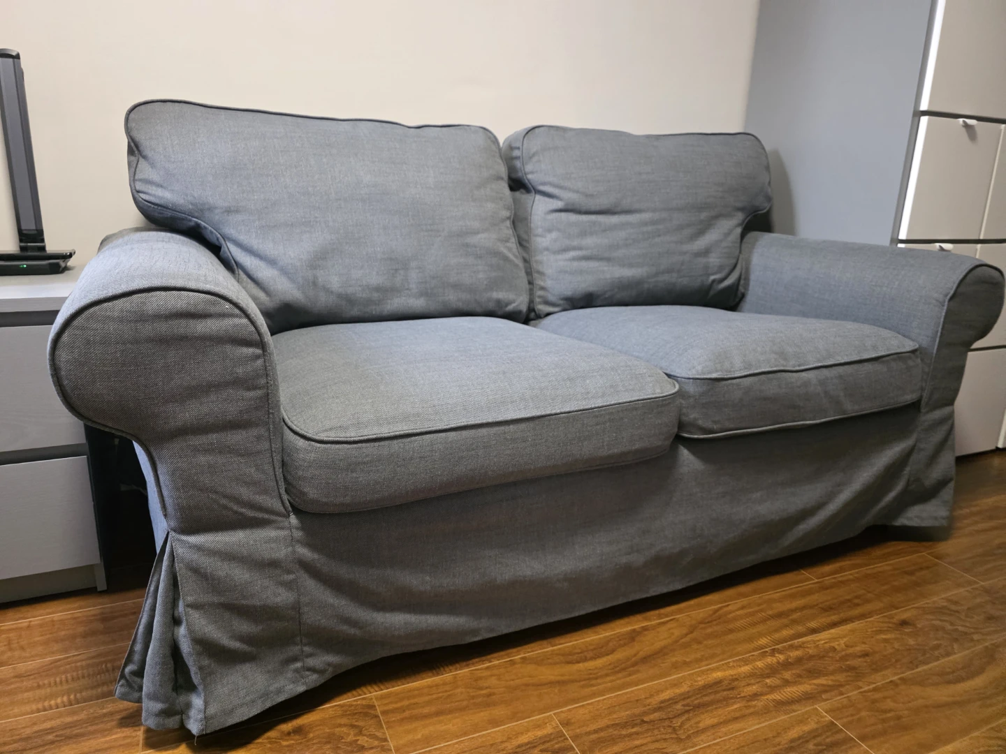 IKEA UPLAND Loveseat Hakebo Dark Gray - photo 4