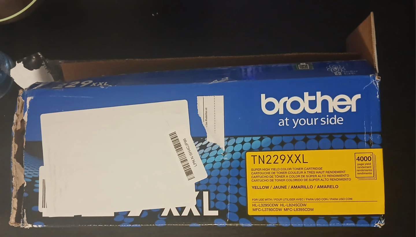 Brother TN229XXL Yellow Toner Cartridge