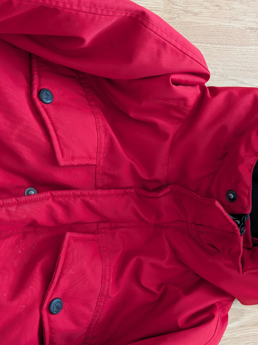 Ecko Unltd Red Puffer Jacket XXL (Fits M) Winter Coat Hooded - photo 3