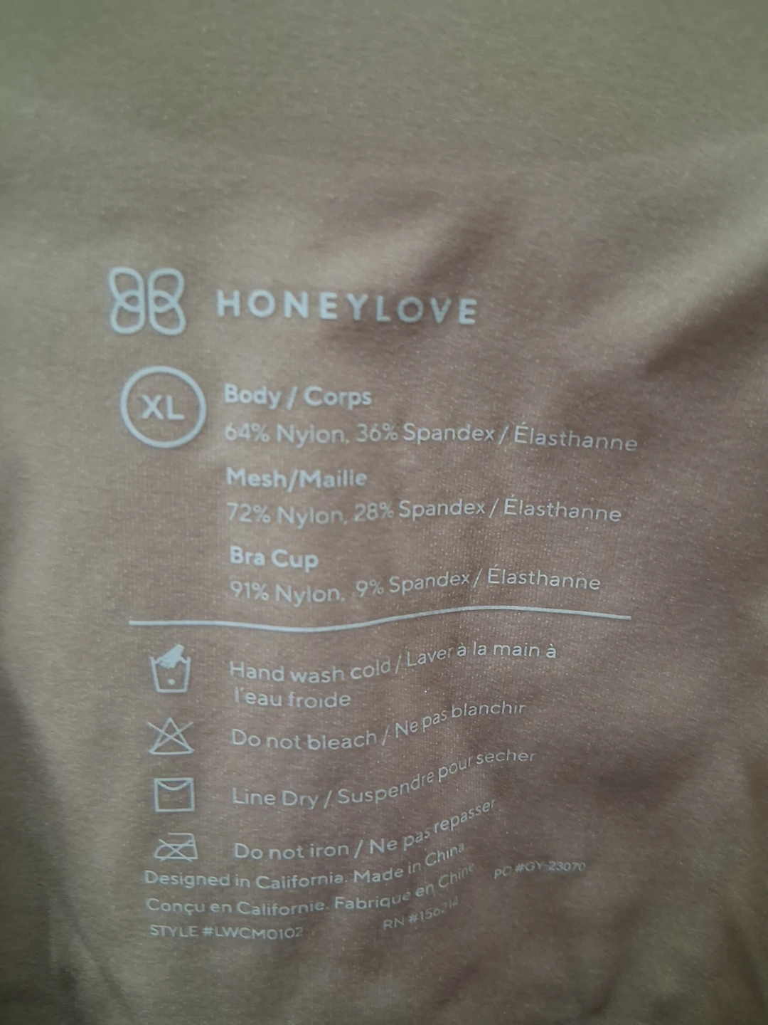 XL Honeylove Shapewear Cami Beige - photo 2