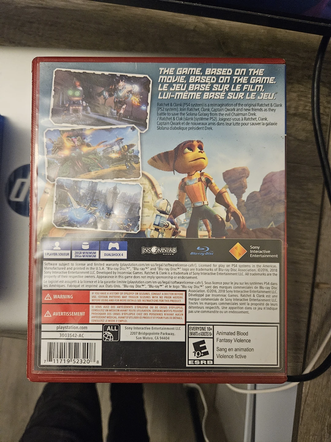 Ratchet & Clank PlayStation Hits PS4 Game - photo 2
