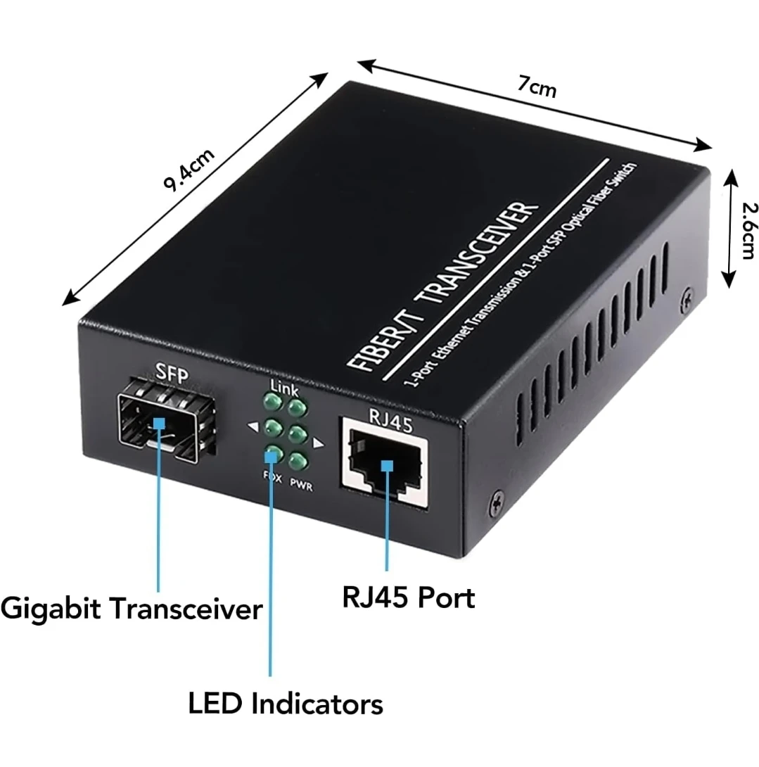 1.25G Fiber Ethernet Media Converter Kit - photo 5