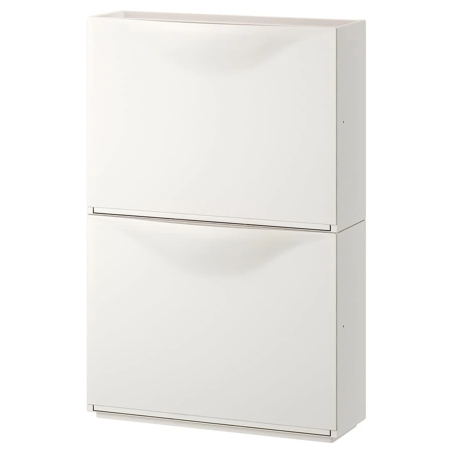 IKEA TRONES Shoe Cabinet 2-Door White