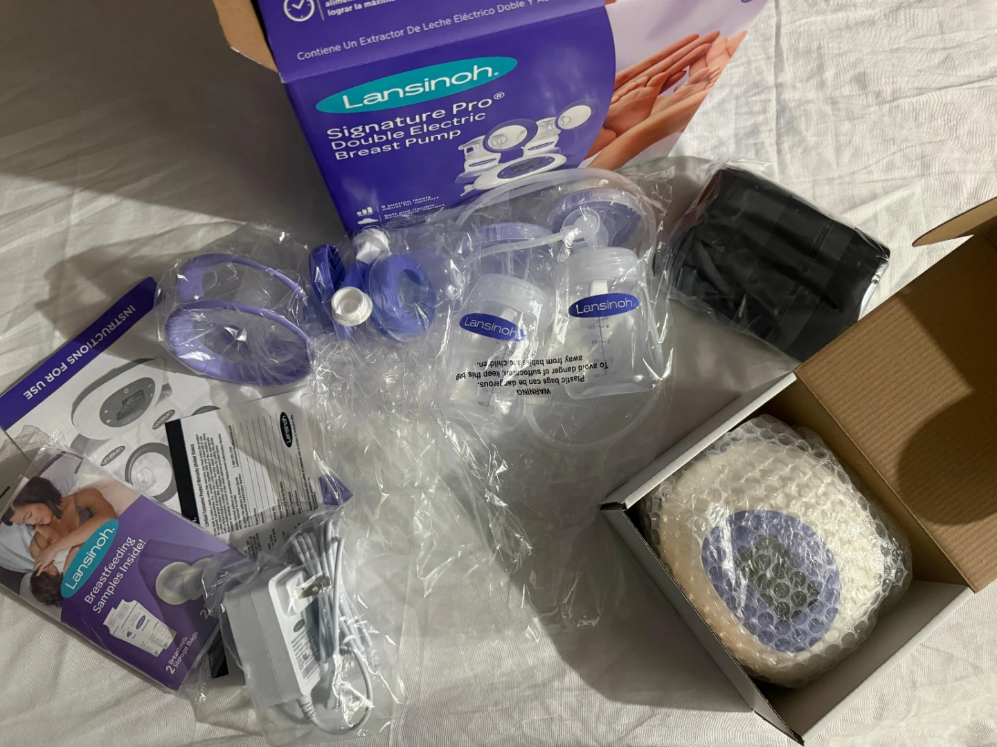 Lansinoh Signature Pro Double Electric Breast Pump - photo 2