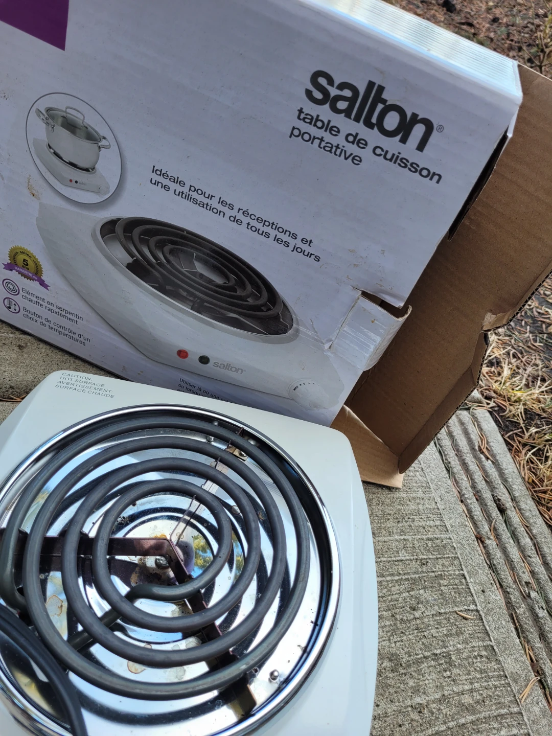 Salton Electric cooktop - photo 2
