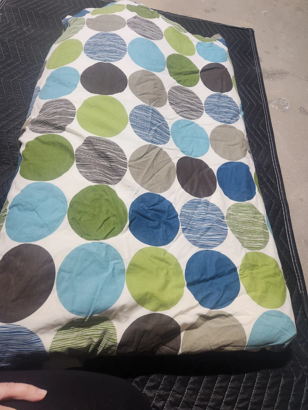 Duvet Cover with Polka Dot Pattern
