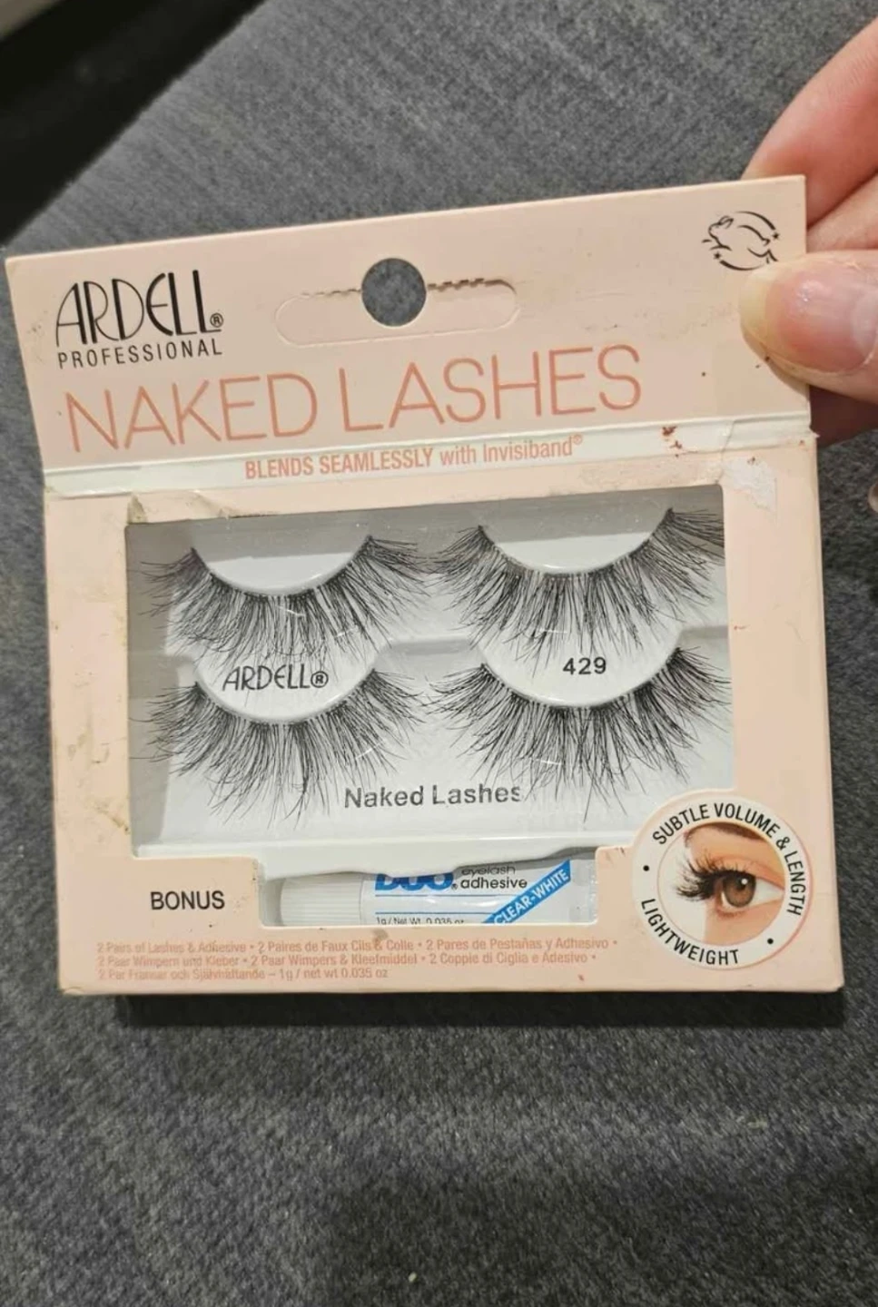 Ardell Professional Naked Lashes 429 with Adhesive