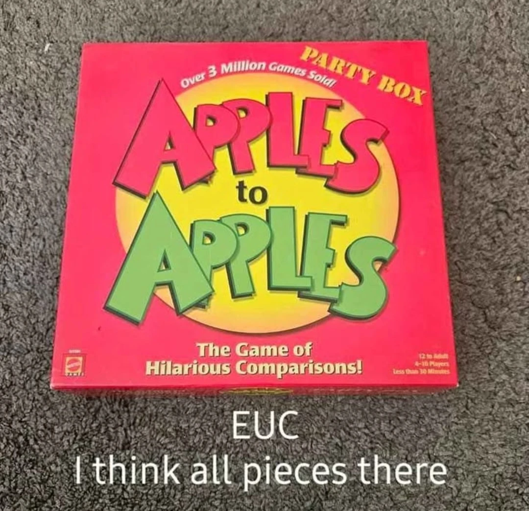 Apples to Apples Game