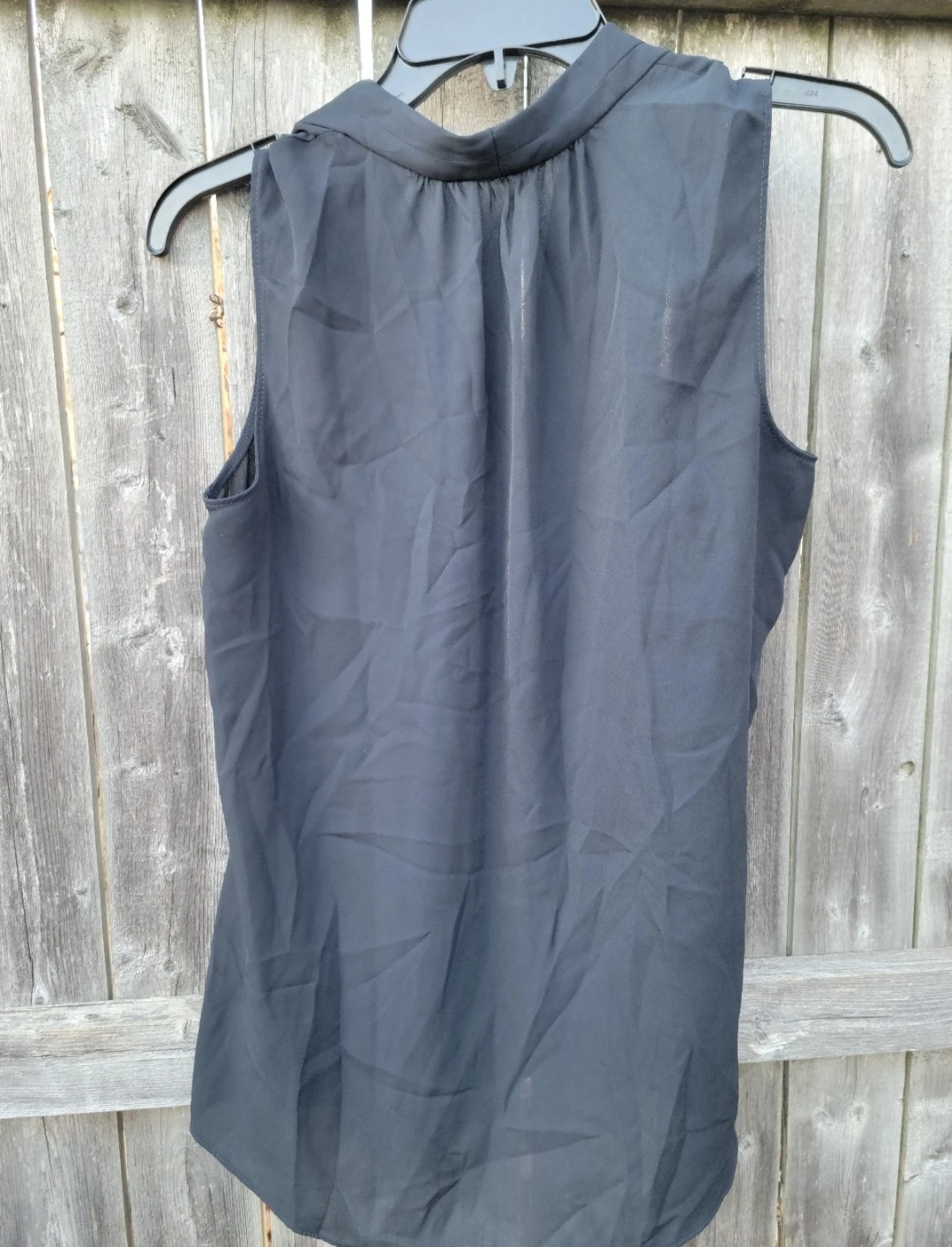 Tahari Black Sleeveless V-Neck Top - photo 3