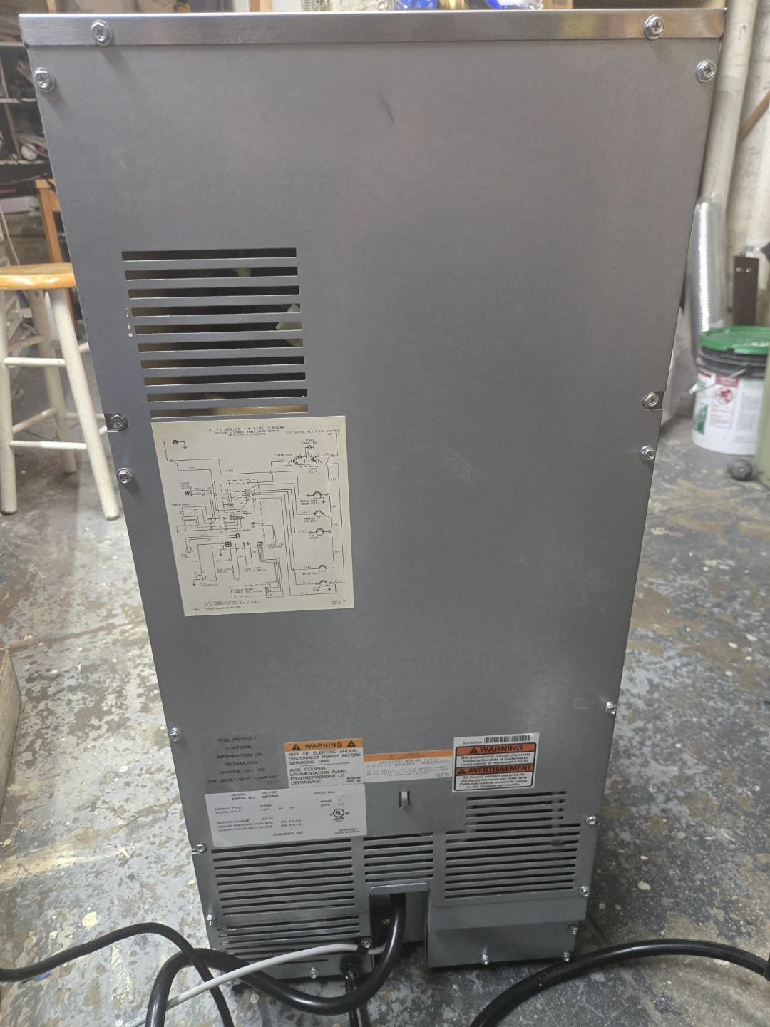 Sub-Zero UC-15IP Undercounter Ice Machine - photo 5