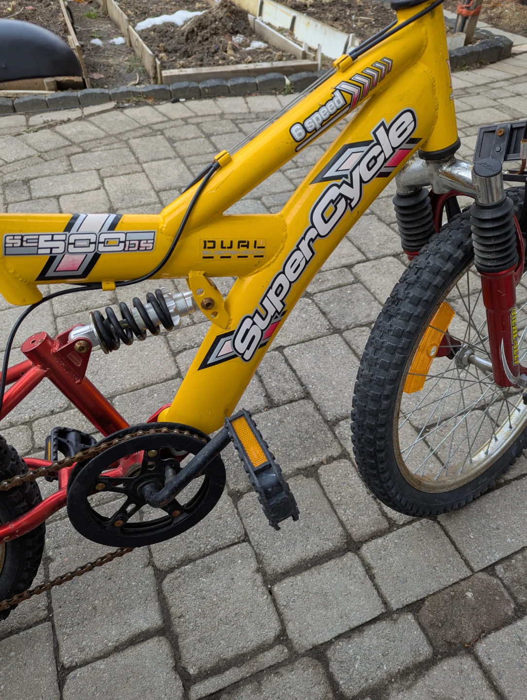 Super Cycle 6 Speed Dual Suspension Kids Bike