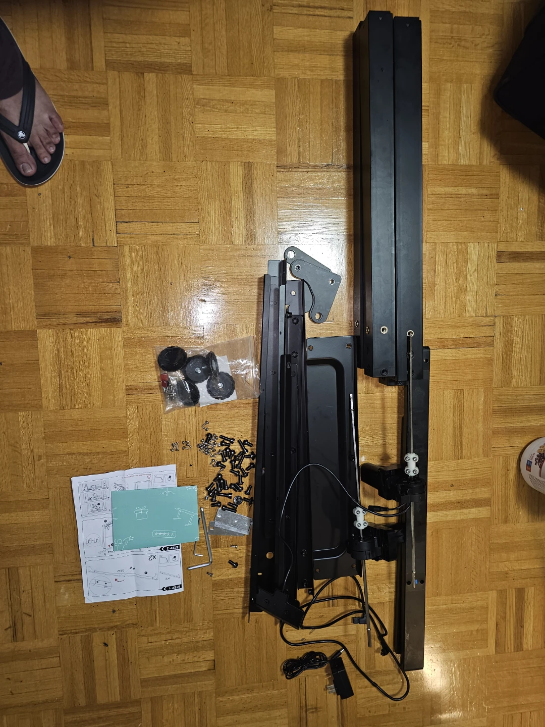 MotionGrey L-Shape Standing Desk - photo 5