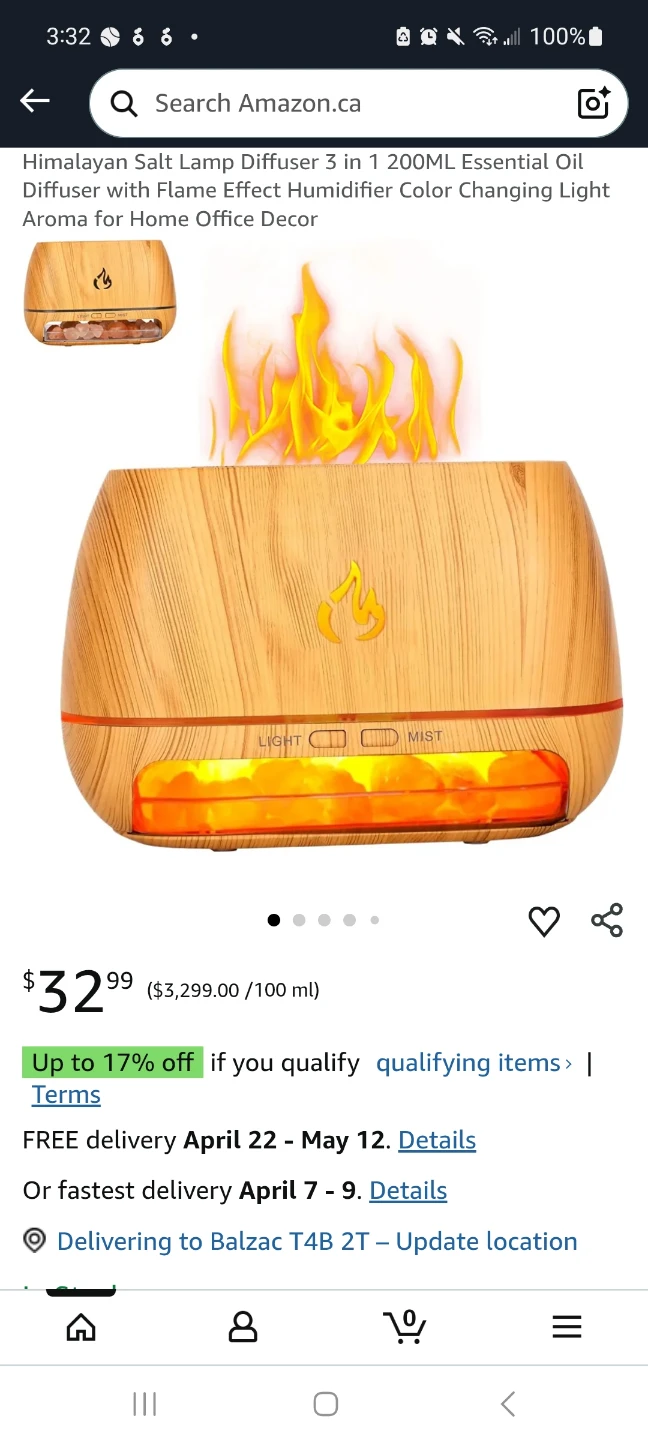 Brand New Flame Aromatherapy Machine Diffuser 🥕 - photo 2