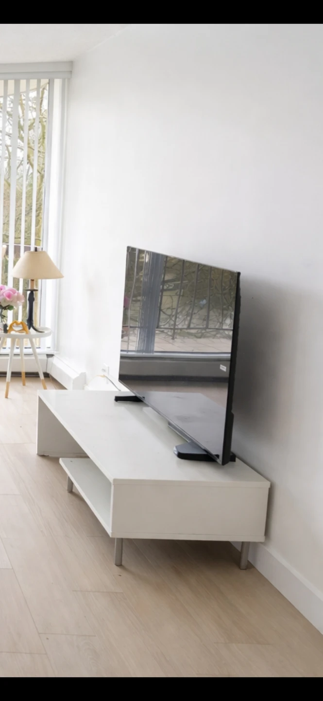 White TV unit