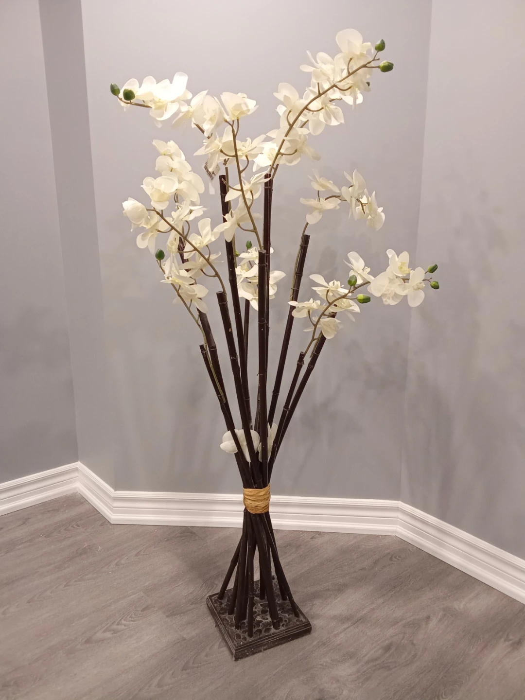 Bouclair White Orchid Floral Arrangement 4ft - photo 2