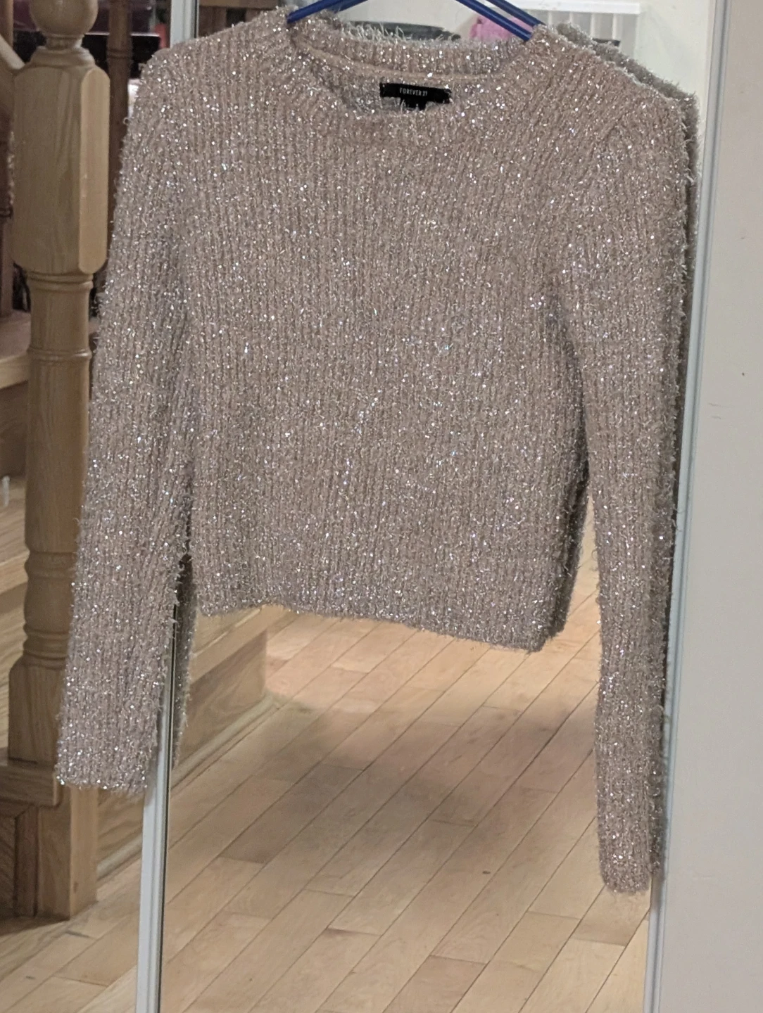 Forever 21 Sparkly Knit Sweater