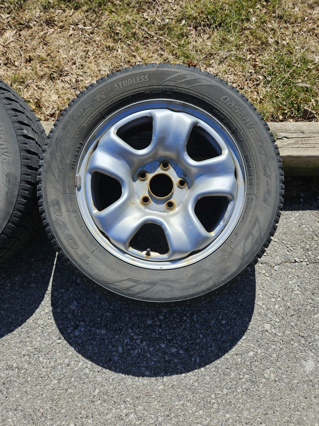 OEM Honda rims and Toyo winter tires. 215/60/16. 5 x 114.3 - photo 2