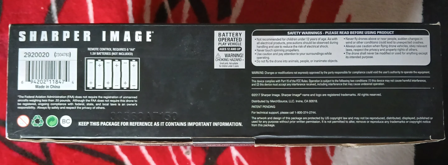 Sharper Image DX-2 Stunt Drone - photo 3