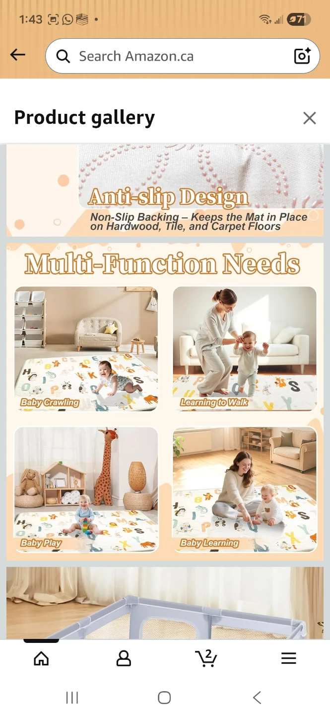 Baby Play Mat with ABC design - photo 3
