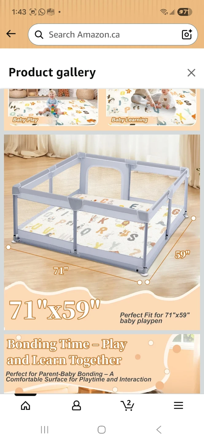 Baby Play Mat with ABC design - photo 4