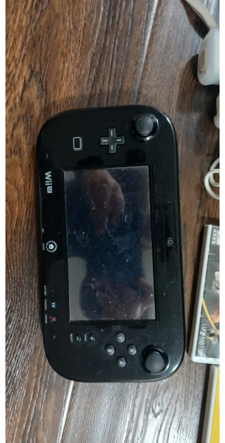 Used Nintendo Wii U Console with Games and Controllers - photo 4
